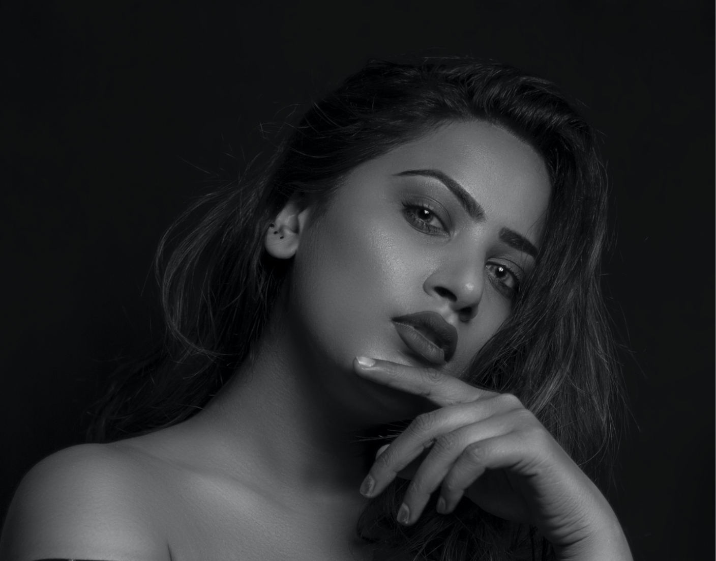 Woman with Glowing Skin