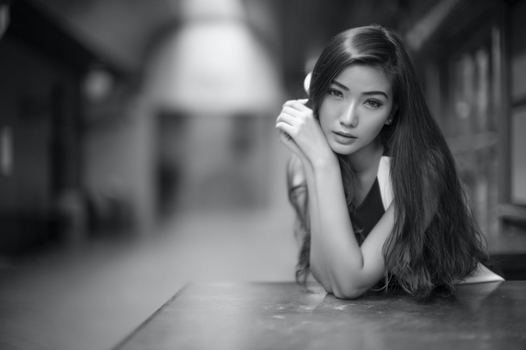 Girl with Glowing Skin